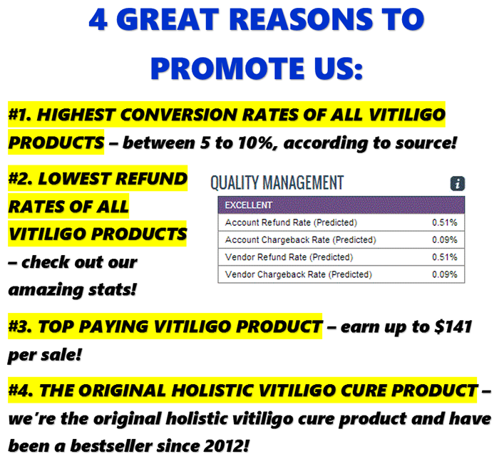 vitiligo best product affiliate